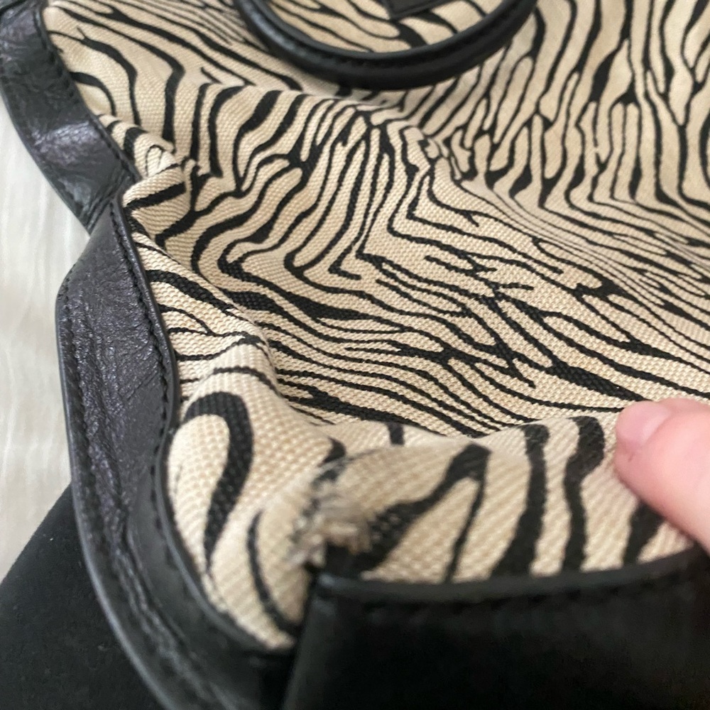 Fossil Zebra Print bag - Picture 5 of 6